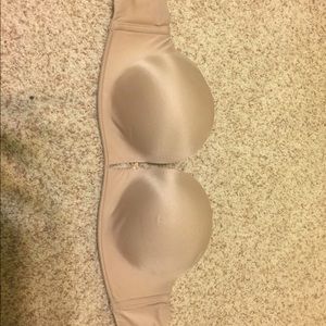 Strapless nude Victoria Secret bombshell  bra